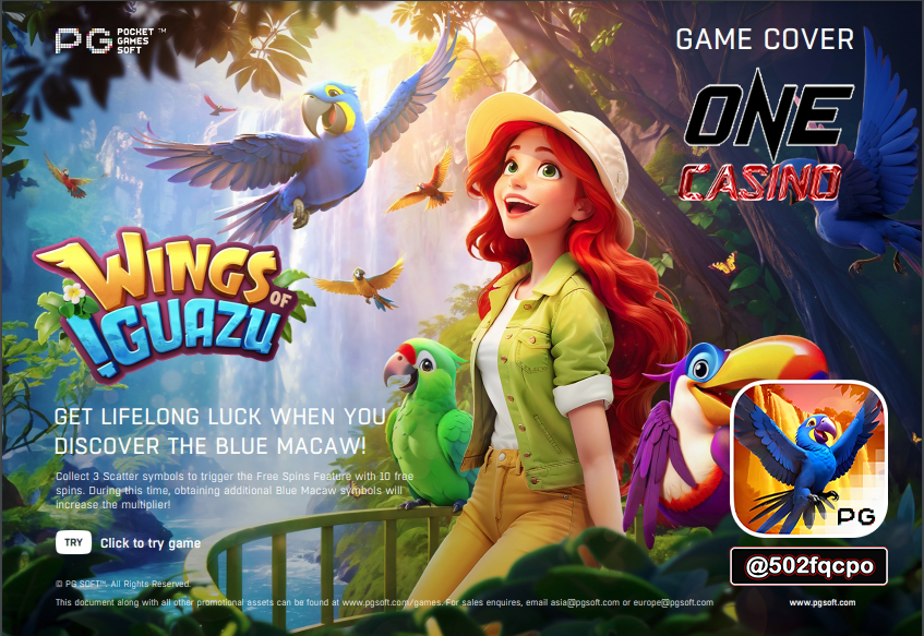 Explore Wings of Iguazu PG Slot 789 at ONE CASINO