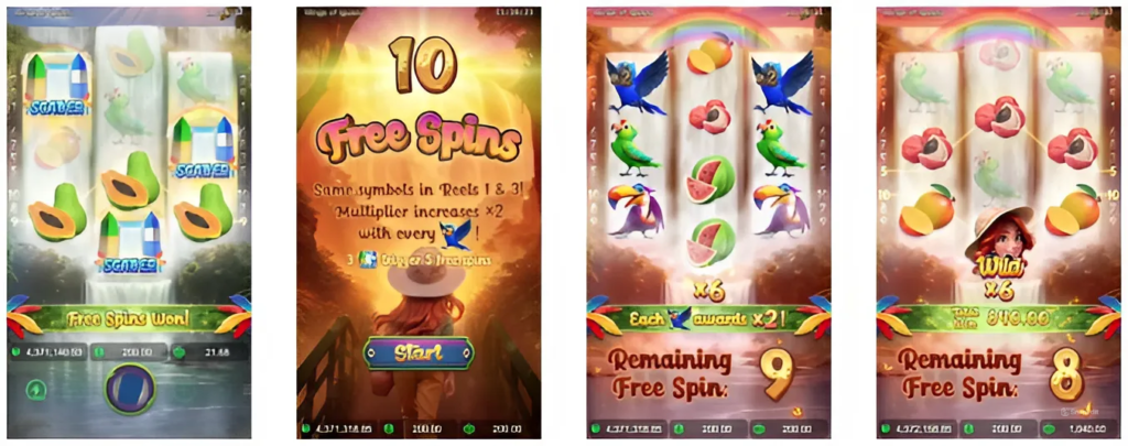 Explore Wings of Iguazu PG Slot 789 at ONE CASINO