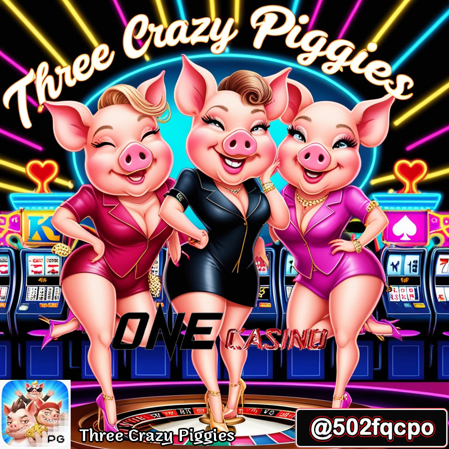 เว็บพนัน Three Crazy Piggies best