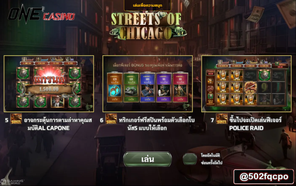 91pg สล็อต betflik pg Streets of Chicago